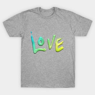 Green Love 3D T-Shirt